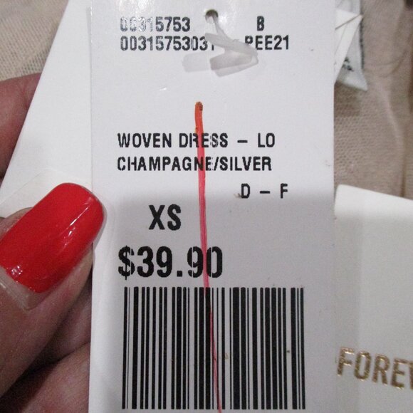 Forever 21 Contemporary Sheer Beaded Spaghetti Strap Maxi Dress - Picture 10 of 10